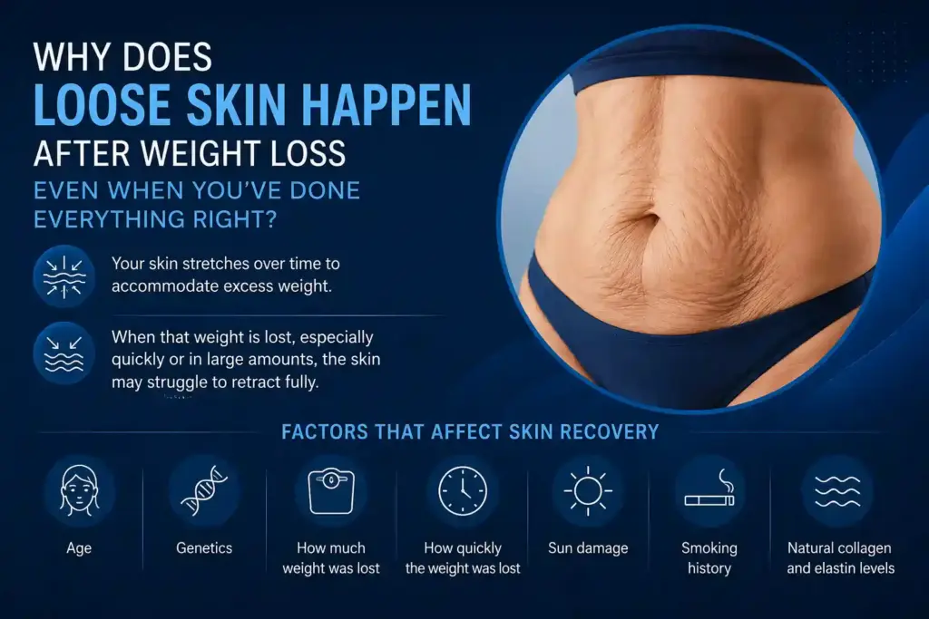 Why Does Loose Skin Happen After Weight Loss Even When You’ve Done Everything Right Stourport-on-Severn?