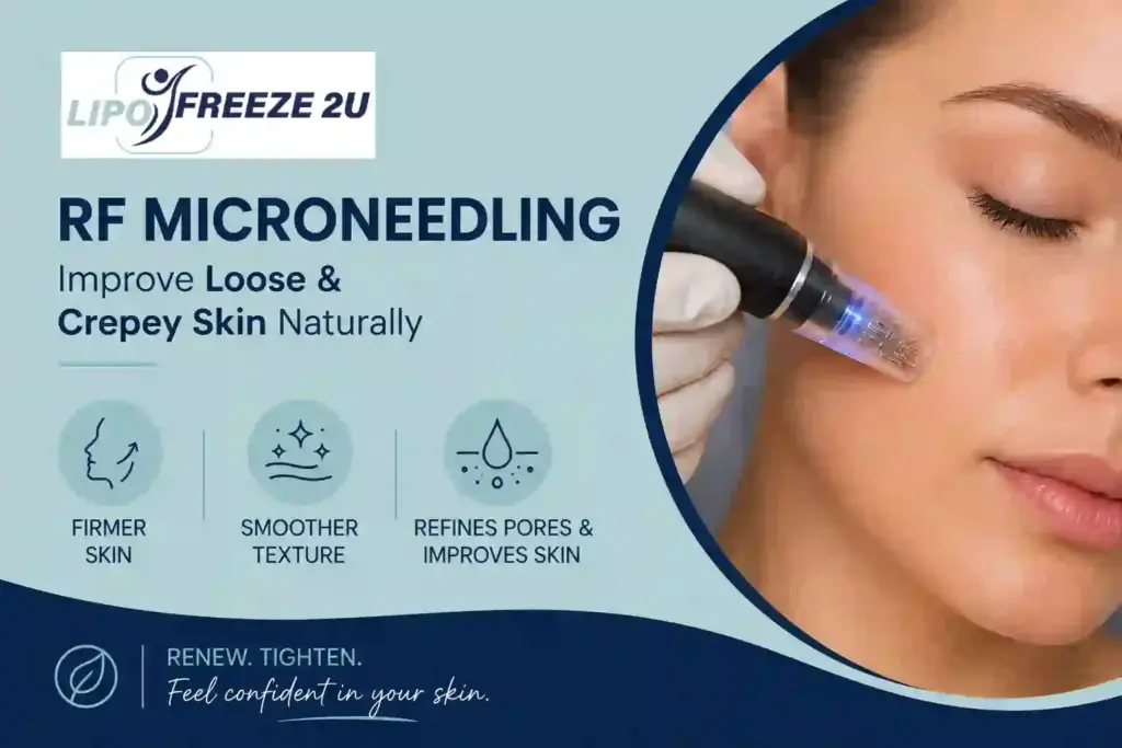 Can RF Microneedling Help Improve Loose and Crepey Skin Stourport-on-Severn?
